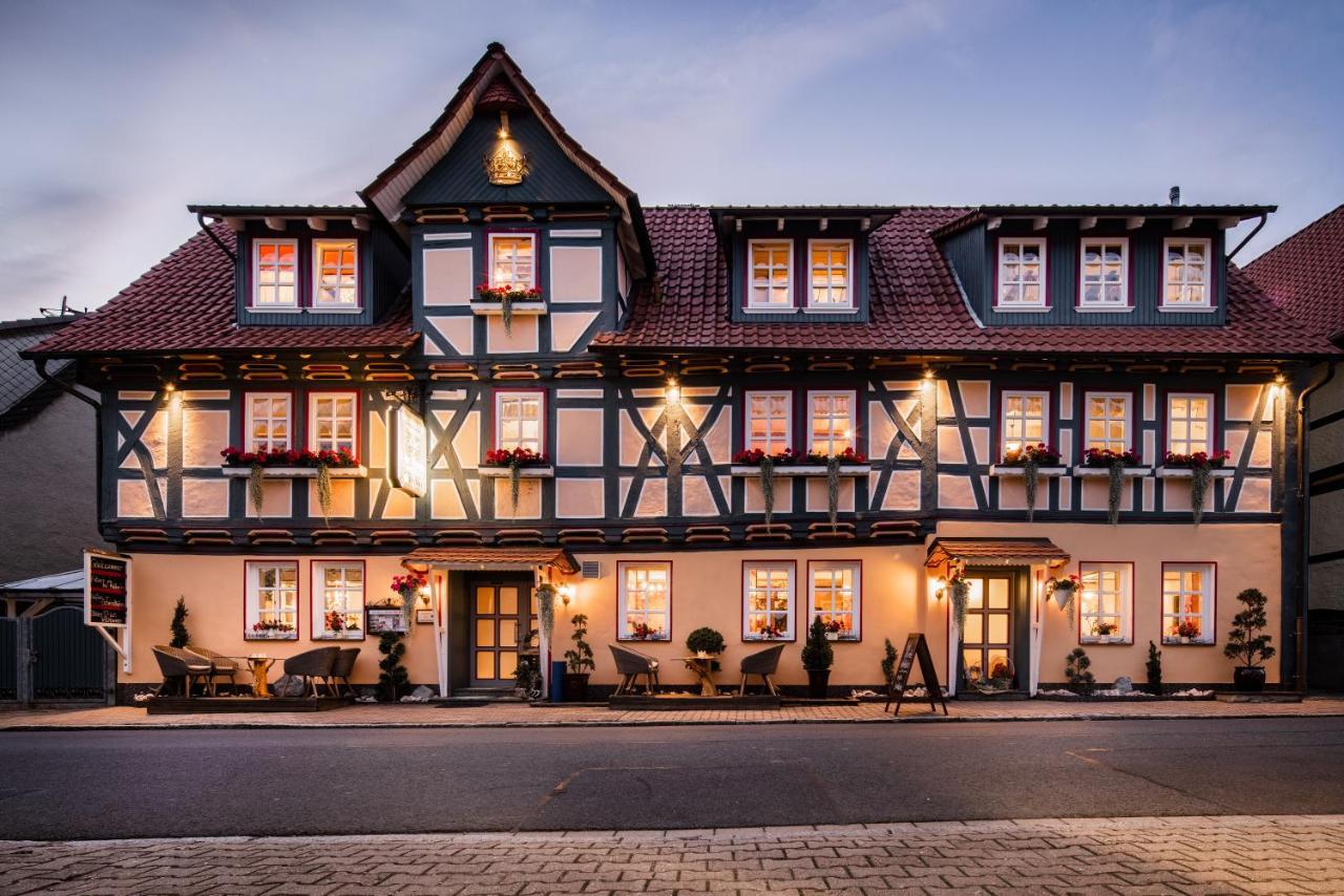Pension Zur Krone Martinfeld Exterior foto